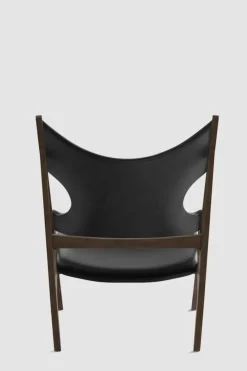 Lenestol - Knitting Lounge Chair, Walnut, Dakar 0842