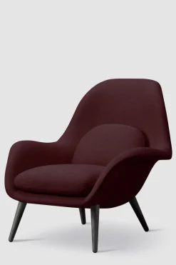 Lenestol - Swoon 1770 Sunniva 662 Sortlakkert Eik