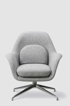 Lenestol - Swoon Lounge Petit 1776 Hallingdal 130 Swivel Krom