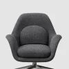 Lenestol - Swoon Lounge Petit 1776 Hallingdal 180 Swivel Krom