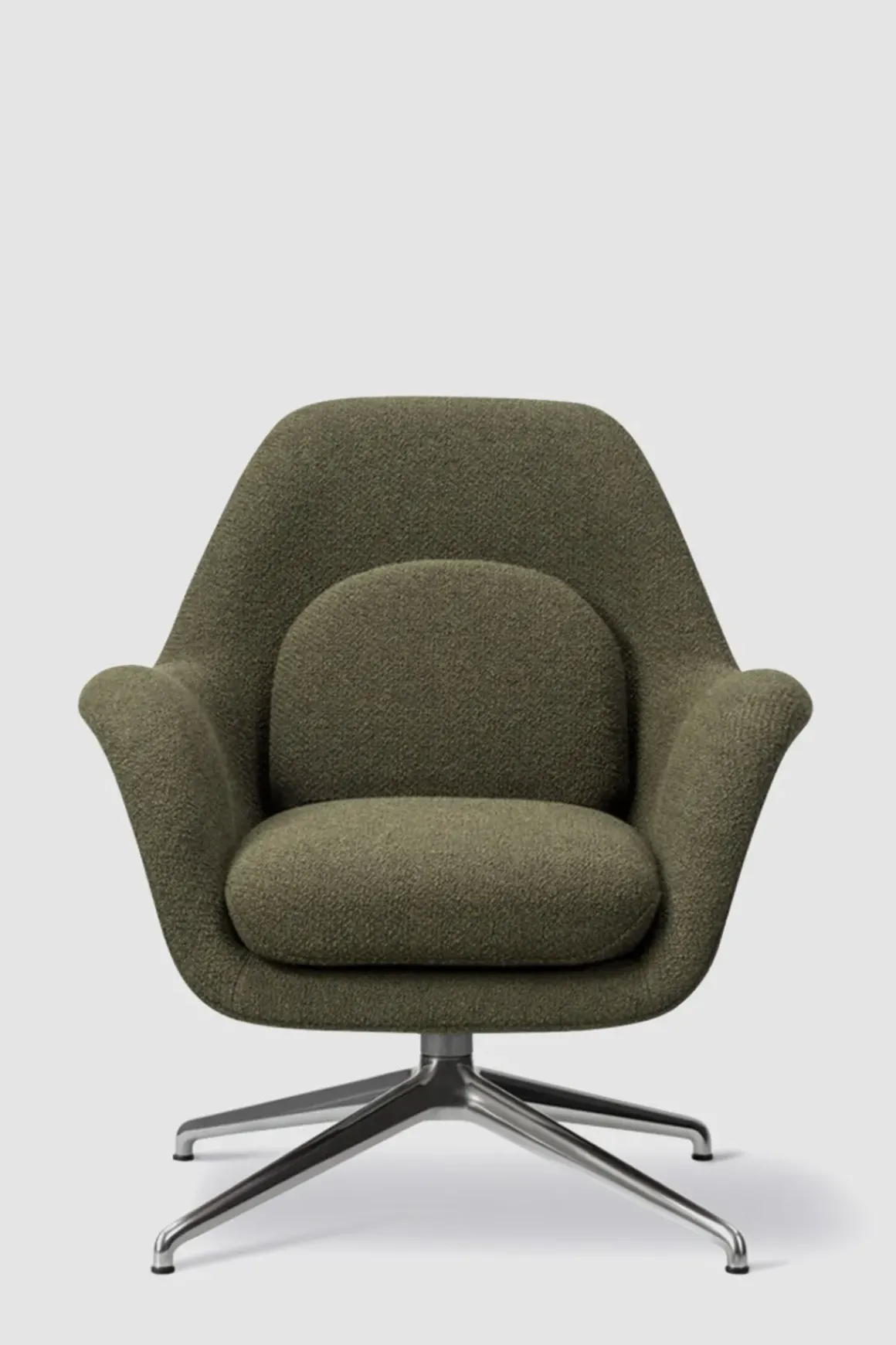 Lenestol - Swoon Lounge Petit 1776 Carlotto 900 Swivel Krom