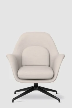 Lenestol - Swoon Lounge Petit 1776 Sunniva 717 Swivel Sort