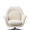 Lenestol - Swoon Lounge Petit 1776 Carlotto 200 Swivel Krom