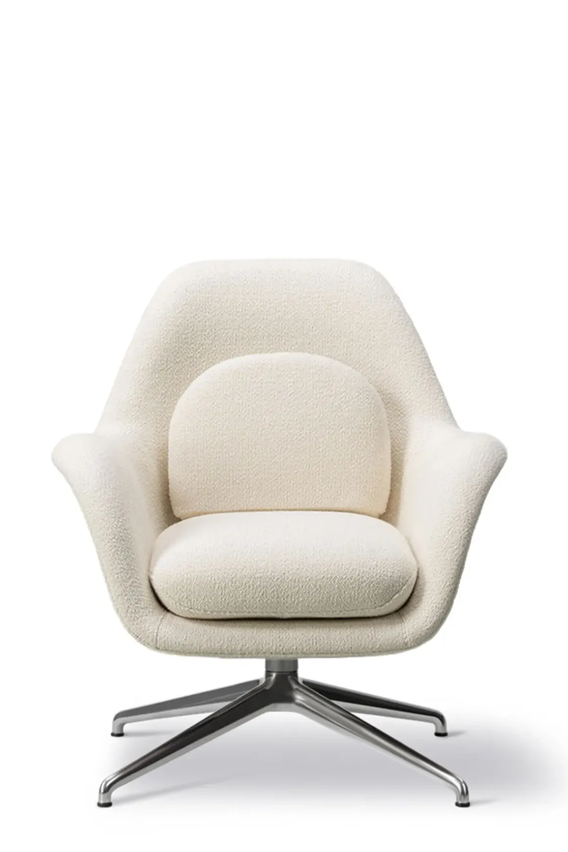 Lenestol - Swoon Lounge Petit 1776 Carlotto 200 Swivel Krom