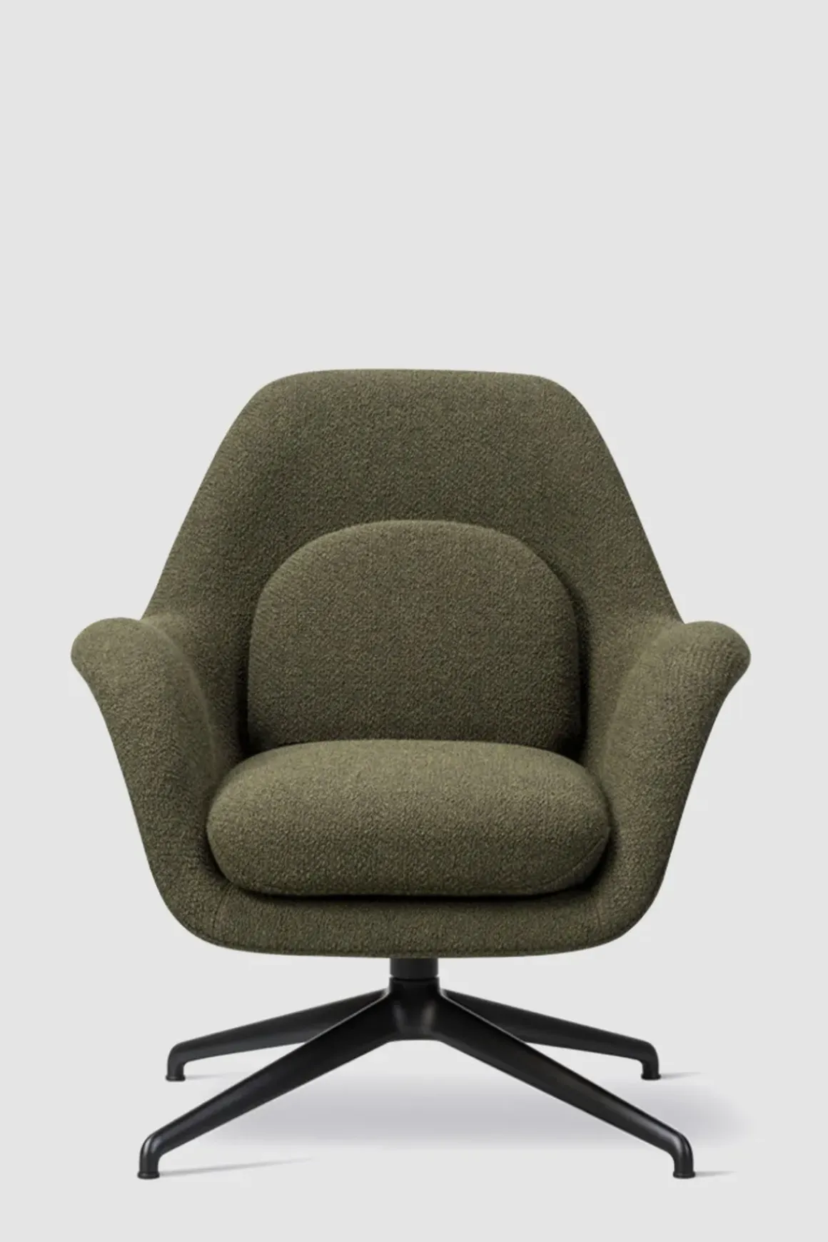 Lenestol - Swoon Lounge Petit 1776 Carlotto 900 Swivel Sort