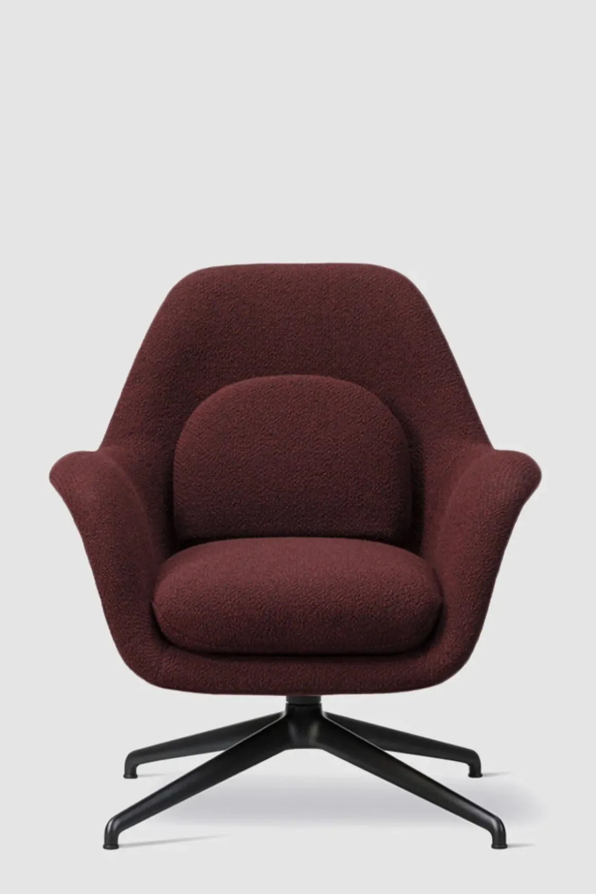 Lenestol - Swoon Lounge Petit 1776 Carlotto 500 Swivel Sort