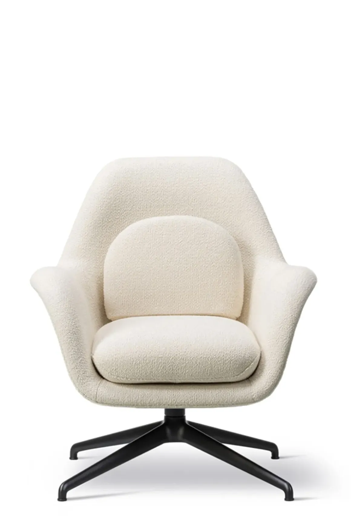 Lenestol - Swoon Lounge Petit 1776 Carlotto 200 Swivel Sort