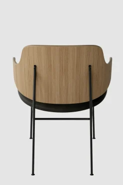 Lenestol - The Penguin Lounge 842 Dakar, Black Steel, Natural Oak