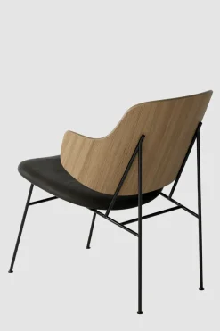 Lenestol - The Penguin Lounge 842 Dakar, Black Steel, Natural Oak