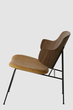 Lenestol - The Penguin Lounge 250 Dakar, Black Steel, Walnut