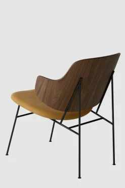 Lenestol - The Penguin Lounge 250 Dakar, Black Steel, Walnut