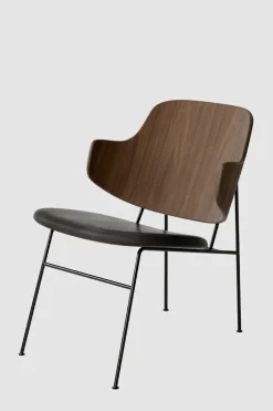 Lenestol - The Penguin Lounge 842 Dakar, Black Steel, Walnut