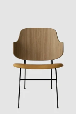 Lenestol - The Penguin Lounge 250 Dakar, Black Steel, Natural Oak