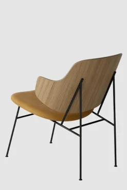 Lenestol - The Penguin Lounge 250 Dakar, Black Steel, Natural Oak