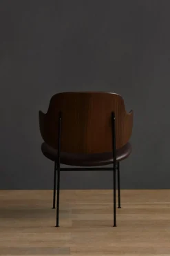 Lenestol - The Penguin Lounge 329 Dakar, Black Steel, Walnut