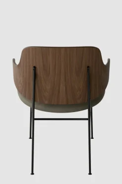 Lenestol - The Penguin Lounge 329 Dakar, Black Steel, Walnut