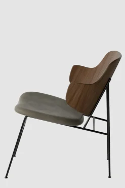 Lenestol - The Penguin Lounge 329 Dakar, Black Steel, Walnut