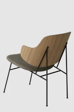 Lenestol - The Penguin Lounge 329 Dakar, Black Steel, Natural Oak