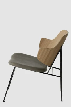 Lenestol - The Penguin Lounge 329 Dakar, Black Steel, Natural Oak