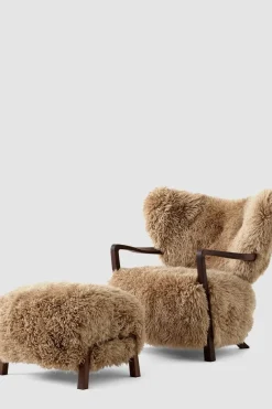 Lenestol - Wulff ATD2 Honey/Valnøtt