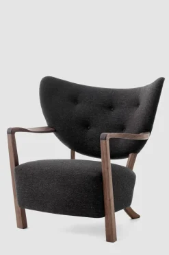 Lenestol - Wulff Hallingdal 376/Valnøtt