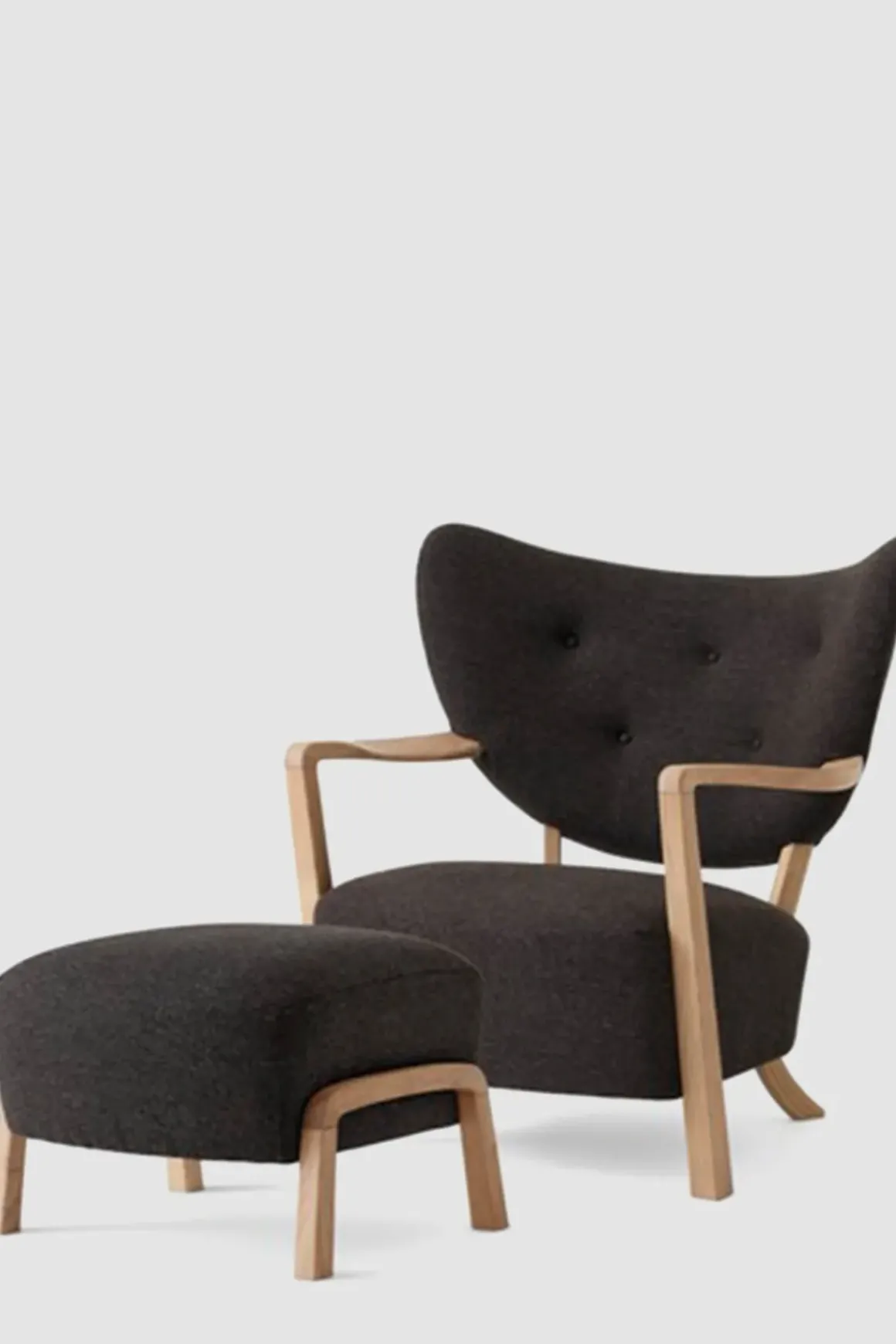 Lenestol - Wulff Hallingdal 376/Eik