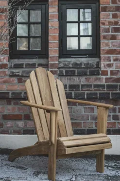 Loungestol - Adiron 67x92x94 Teak