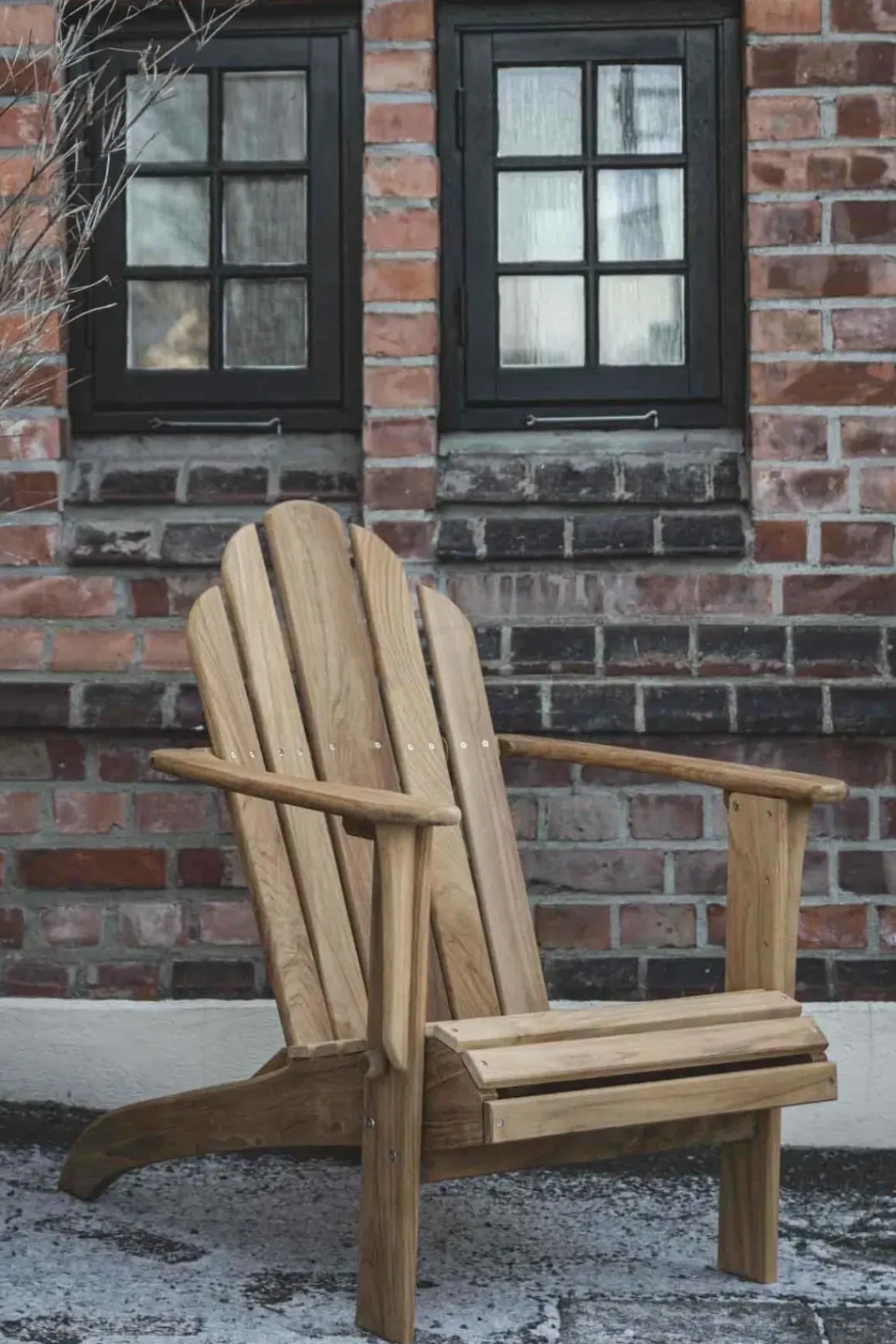 Loungestol - Adiron 67x92x94 Teak