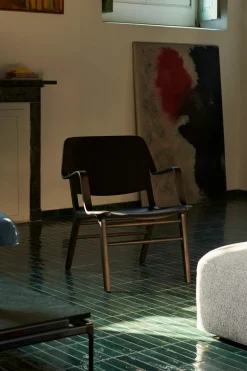 Loungestol - AX HM11 Dark Stained Oak