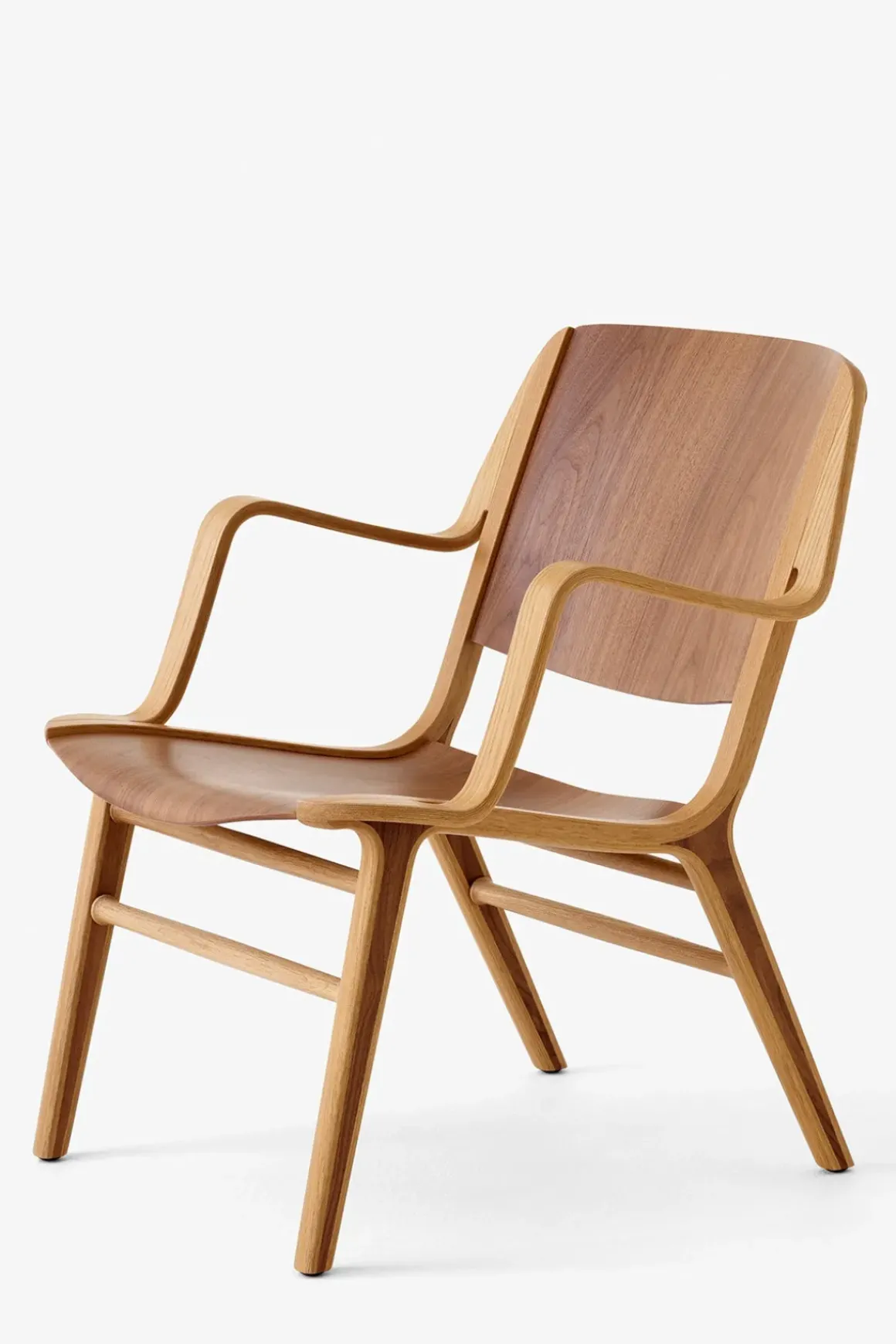 Loungestol - AX HM11 Oak/Walnut