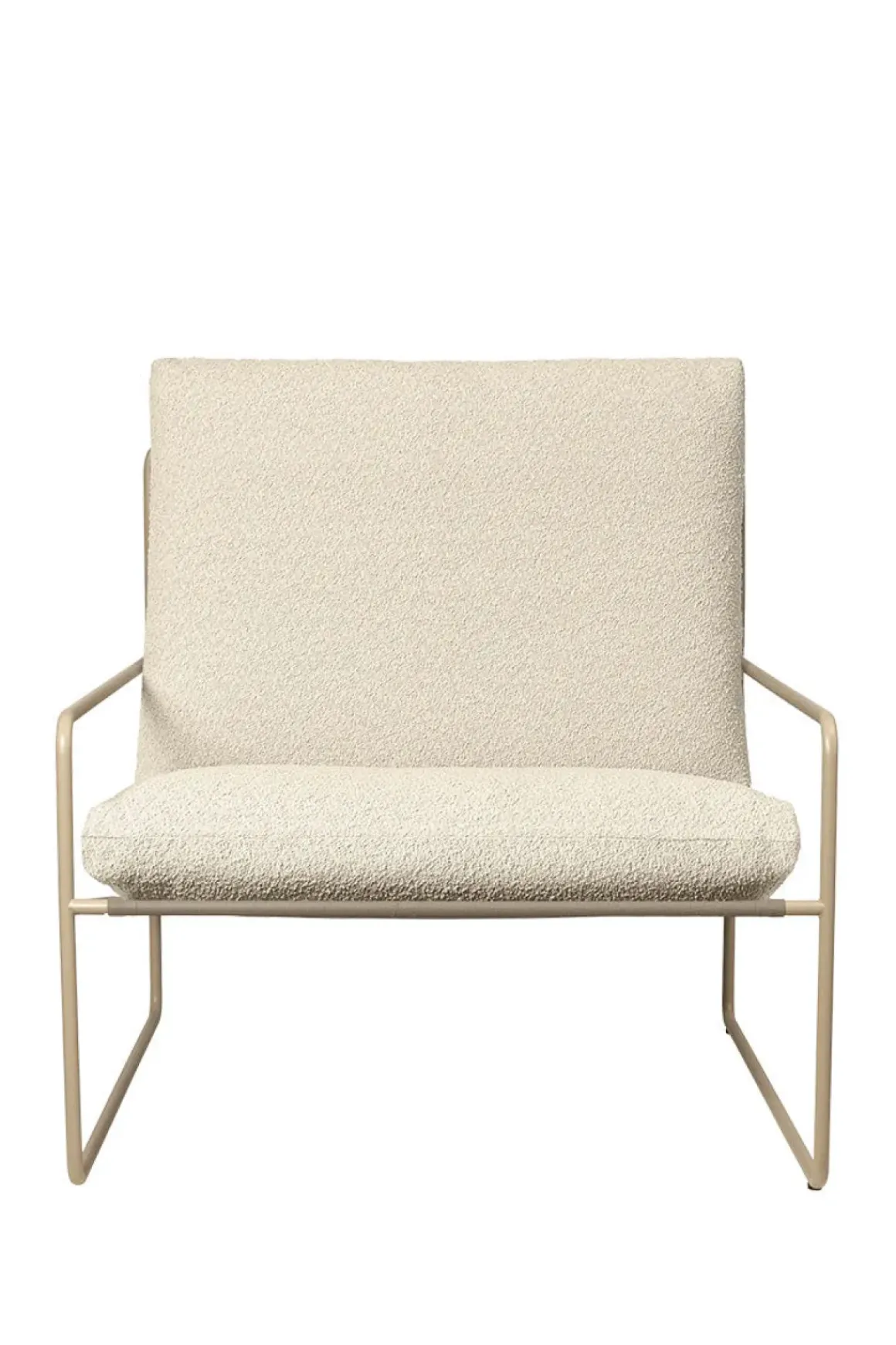 Loungestol - Desert 1-seter Cashmere/Pure Bouclé