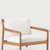 Loungestol - Jack Outdoor Lounge Off-White Teak