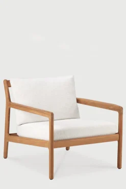 Loungestol - Jack Outdoor Lounge Off-White Teak