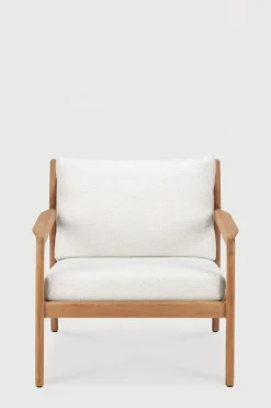 Loungestol - Jack Outdoor Lounge Off-White Teak