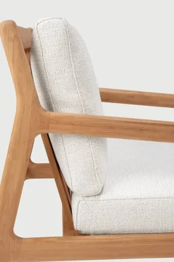 Loungestol - Jack Outdoor Lounge Off-White Teak