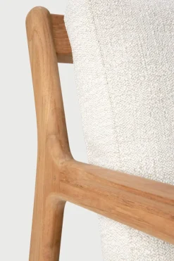 Loungestol - Jack Outdoor Lounge Off-White Teak