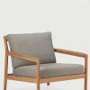 Loungestol - Jack Outdoor Lounge Mocha Teak