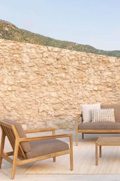 Loungestol - Jack Outdoor Lounge Mocha Teak