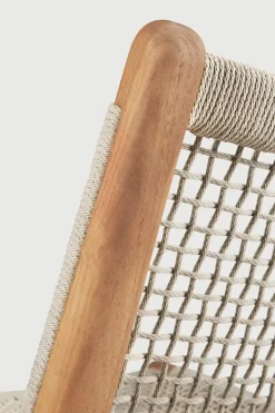 Loungestol - Jack Woven Teak/Beige