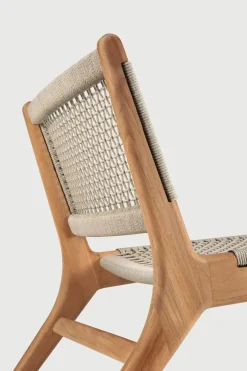 Loungestol - Jack Woven Teak/Beige