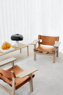 Loungestol - Spanish Chair 2226 Oljet Eik/Cognac Lær