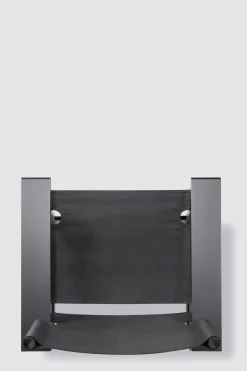 Loungestol - The Canvas Chair 2031 Sortlakkert Eik / Sort Canvas