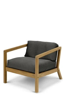 Loungestol - Virkelyst Armchair Teak/Charcoal