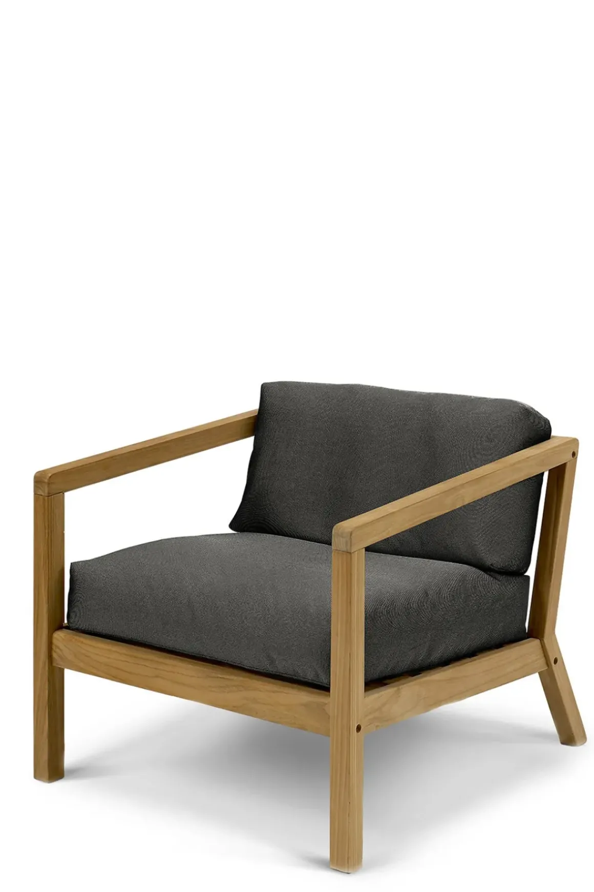 Loungestol - Virkelyst Armchair Teak/Charcoal