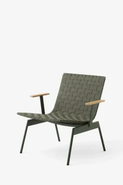 Loungstol - Ville AV45 m/Armlene Bronze Green
