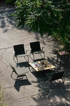 Loungstol - Ville AV45 m/Armlene Bronze Green