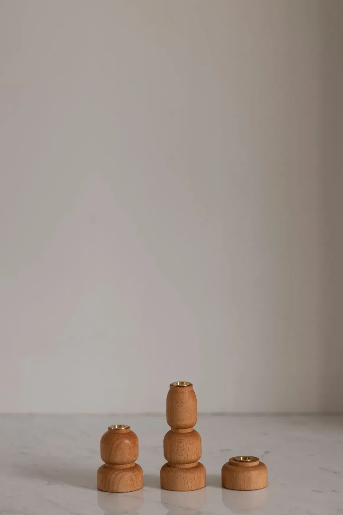 Lysestake - 3pk Terracotta