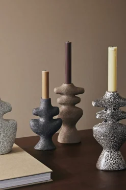 Lysestake - Yara Candle Holder S Rustic Iron