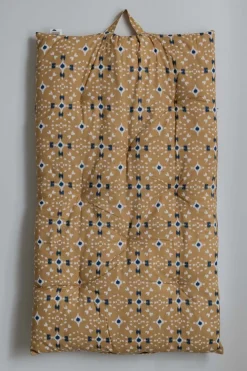 Madrass - 60x100cm Mustard/Off-White/Dark Blue