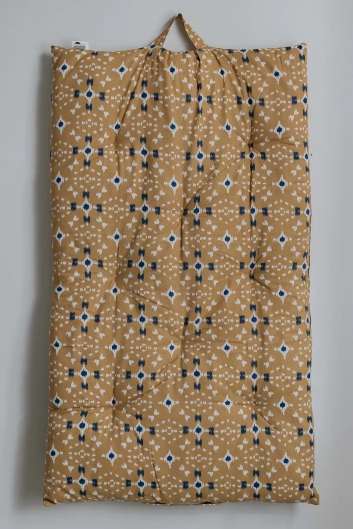 Madrass - 60x100cm Mustard/Off-White/Dark Blue
